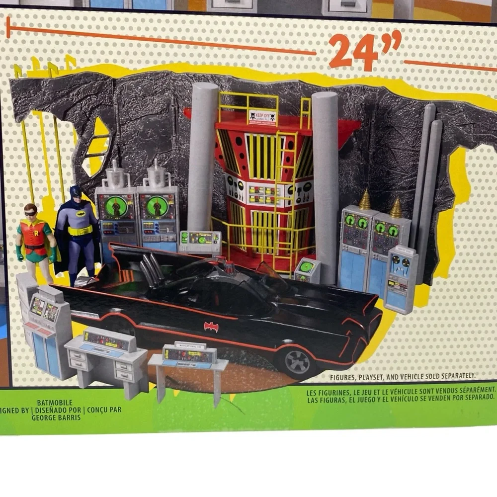 Batman Classic‎ TV Series 66 Batcave Playset by McFarlane Toys Batman Retro NEW